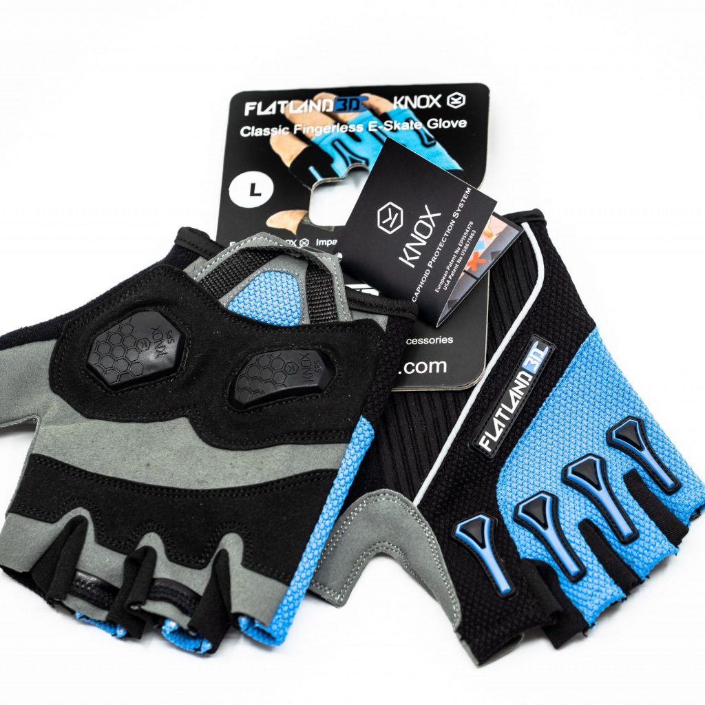 Classic Fingerless ESkate Glove from flatland3d and Knox