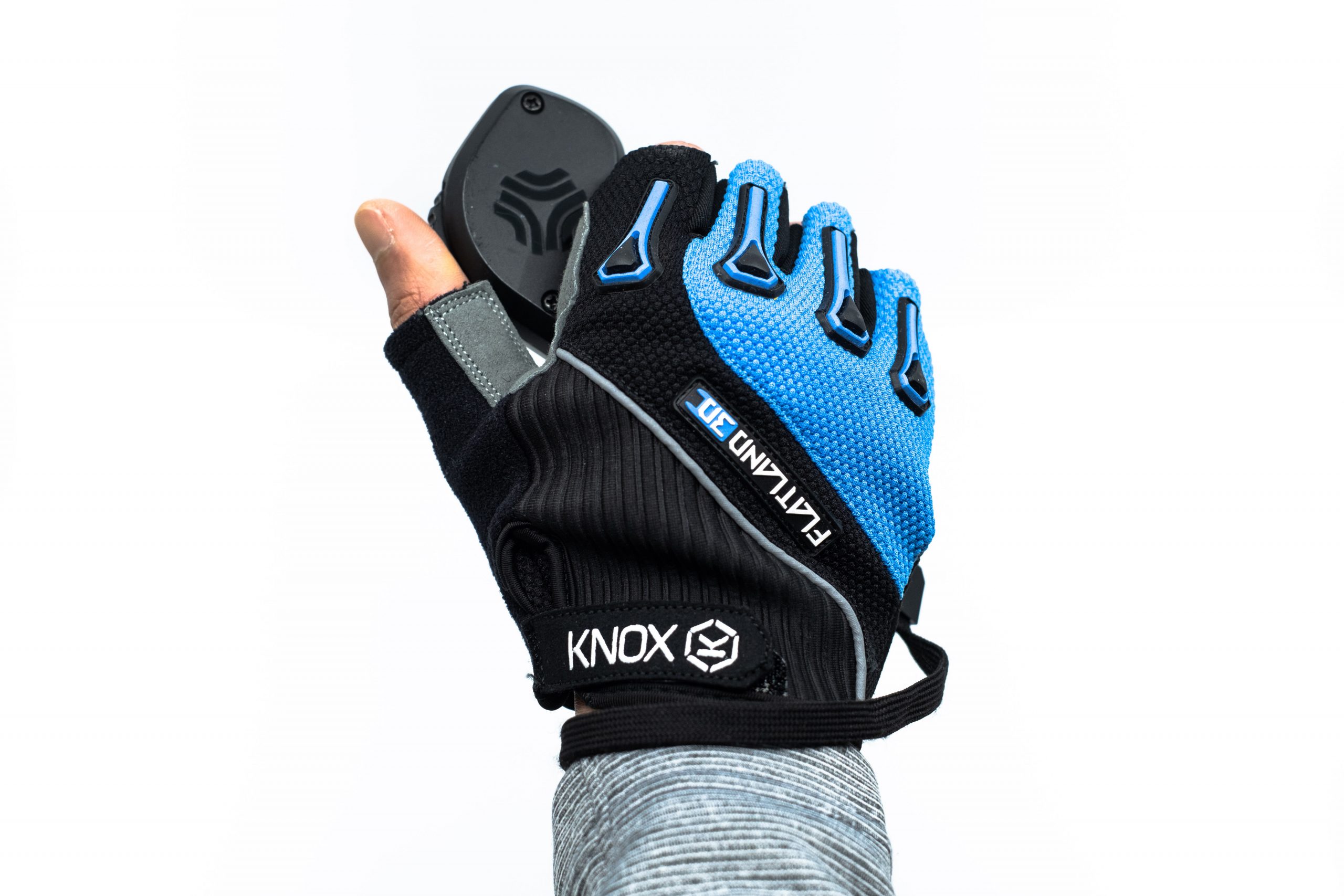 Fingerless Pro E-Skate Glove from flatland3d and Knox - electric  skateboarding glove